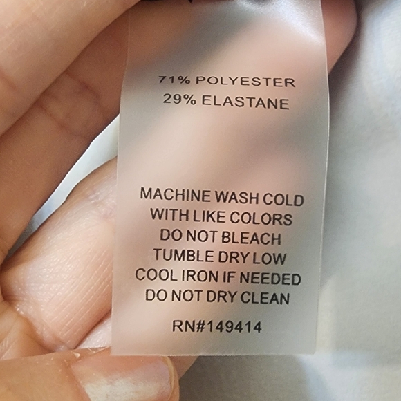 Johnny Was Bee Active Polo Tennis Floral Dress with Striped Collar, Size Small. - Picture 7 of 11